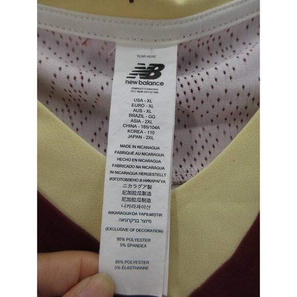 Boston College Eagles Basketball Jersey Team Issued XL New Balance ACC NCAA - Picture 11 of 12